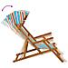Lettino 2 pcs 3 Posizione Legno di Eucalipto Massello - Foto miniatura 5
