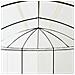 Gazebo Bianco Crema 530x350x265 Cm - Foto miniatura 6