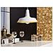 Lampada Da Soffitto Bianca Opaca E Color Oro - Bayou - Foto miniatura 18