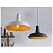 Lampada Da Soffitto Bianca Opaca E Color Oro - Bayou - Foto miniatura 10