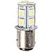 P21/5w Lampadina Singola Auto Led Smd 12v / 5w Attacco Bay15d - Foto miniatura 3