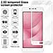 Pellicola Armatura A Schermo Intero Compatibile Con Asus Zenfone 4 Max (5,5 Zoll) In Trasparente Con Bianco - Vetro Temperato (tempered) Di Protezione Del Display In Durezza 9h Con 3d Touch - Foto miniatura 8