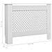 Coperture Per Radiatori 2 Pz Bianche 112x19x81,5 Cm In Mdf - Foto miniatura 13