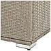 Bauletto In Rattan Color Tortora 155 X 75 Cm Modena - Foto miniatura 15