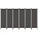 Paravento A 6 Pannelli Antracite 300x180 Cm - Foto miniatura 1