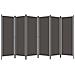 Paravento A 6 Pannelli Antracite 300x180 Cm - Foto miniatura 2