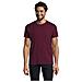 T-shirt Girocollo Da Uomo Modello Imperiale Taglia S Colore Borgogna - Foto miniatura 1