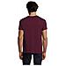 T-shirt Girocollo Da Uomo Modello Imperiale Taglia S Colore Borgogna - Foto miniatura 2