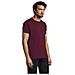T-shirt Girocollo Da Uomo Modello Imperiale Taglia S Colore Borgogna - Foto miniatura 3