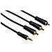 122162 3m 3.5mm RCA Nero cavo audio - Foto miniatura 1