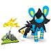 Pokémon Mega Construx Wonder Builders Construction Set Luxio 10 Cm - Foto miniatura 1