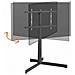 Supporto da Pavimento TVS 3690 per TV da 40 a 77" Acciaio Inox Colore Nero - Foto miniatura 3