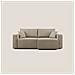 Morfeo Divano Con Sedute Estraibili T02 Beige - Foto miniatura 4
