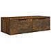 Armadietto A Muro Rovere Fumo 68x30x20 Cm In Legno Multistrato - Foto miniatura 2