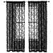Tende In Pizzo Nero 2 Pezzi Black - Foto miniatura 1