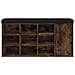 Panca Porta Scarpe Rovere Fumo 102x32x50 Cm Legno Multistrato - Foto miniatura 5