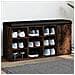 Panca Porta Scarpe Rovere Fumo 102x32x50 Cm Legno Multistrato - Foto miniatura 1