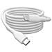 Cavo di connessione in silicone Lightning, USB-C - Lightning, 2 m, bianco - Foto miniatura 3