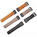 Cinturino In Vera Pelle Per Garmin Fenix 8/7x/7/6/5/965 Gray 26 Mm - Foto miniatura 3