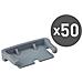 Conf. 50 Pz Clip Adesiva Grigia Per Norbit 2023 - Foto miniatura 1