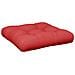 Cuscino Per Pallet Rosso 60x60x12 Cm In Tessuto - Foto miniatura 2