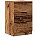 Comodino Legno Vecchio 40x36x65 Cm In Legno Multistrato - Foto miniatura 1