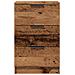 Comodino Legno Vecchio 40x36x65 Cm In Legno Multistrato - Foto miniatura 8