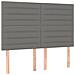 Giroletto a Molle con Materasso Grigio Scuro 140x200cm Tessuto - Foto miniatura 5