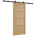 Porta Scorrevole con kit di hardware 'ORKDAL'in legno massello di pino - Foto miniatura 6