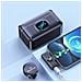 Microfono Lavalier Wireless Con Display Led, Sistema A Doppio Microfono, Interfaccia Type-c - Foto miniatura 3
