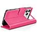 Custodia A Portafoglio Per Iphone 17 Pro Max Con Supporto E Linguetta Magnetica, Fucsia - Foto miniatura 5