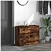 Scarpiera Rovere Fumo 80x34x63 cm in Legno Multistrato - Foto miniatura 3