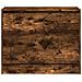 Scarpiera Rovere Fumo 80x34x63 cm in Legno Multistrato - Foto miniatura 5