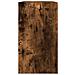 Scarpiera Rovere Fumo 80x34x63 cm in Legno Multistrato - Foto miniatura 6