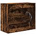 Scarpiera Rovere Fumo 80x34x63 cm in Legno Multistrato - Foto miniatura 7