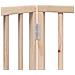 Cancello per Cani Porta Pieghevole 8 Pannelli 640 cm in Pioppo - Foto miniatura 8
