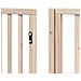 Cancello per Cani Porta Pieghevole 8 Pannelli 640 cm in Pioppo - Foto miniatura 9