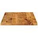 Piano per Tavolo 100x70x3,8cm Rettangolare Legno Massello Mango - Foto miniatura 4