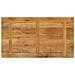 Piano per Tavolo 100x70x3,8cm Rettangolare Legno Massello Mango - Foto miniatura 5