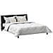 Piumone con cuscino 3 pcs Bianco 240 x 200 cm Microfibra - Foto miniatura 3