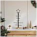 Albero di Natale in metallo con supporto Nero 60 cm - Foto miniatura 2