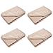 Coperta in Pelliccia di Coniglio Finta 4 pcs Beige 240 x 270 cm - Foto miniatura 1