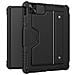 Custodia Con Tastiera E Paraurti Per Ipad Air 4 / 5 / Pro 11 Retroilluminato Antiurto, Nero - Foto miniatura 1