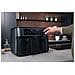 HAF3AD 011 Doppia 11,5 L Indipendente 3000 W Friggitrice ad Aria Calda Nero - Foto miniatura 22