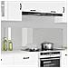 Rivestimento da Cucina 2 pcs Trasparente 80 x 50 cm - Foto miniatura 2