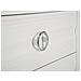 Comò Shine Bianco A 3 Cassetti In Legno E Metallo - Foto miniatura 5