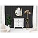 Comò Shine Bianco A 3 Cassetti In Legno E Metallo - Foto miniatura 8