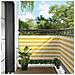 Schermo da balcone Giallo e Bianco 100 x 300 cm Tessuto Oxford - Foto miniatura 2