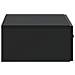 Tavolino da Parete Laterale Nero 59 x 34,5 x 17 cm - Foto miniatura 5