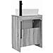 Mobile da bagno con lavabo Sonoma grigio 54 x 35 x 83 cm - Foto miniatura 6